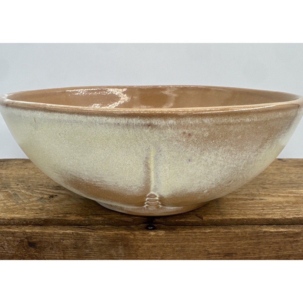 Frankoma 224 Prairie Green Plainsman 8.5" Serving Bowl Vintage Art Pottery